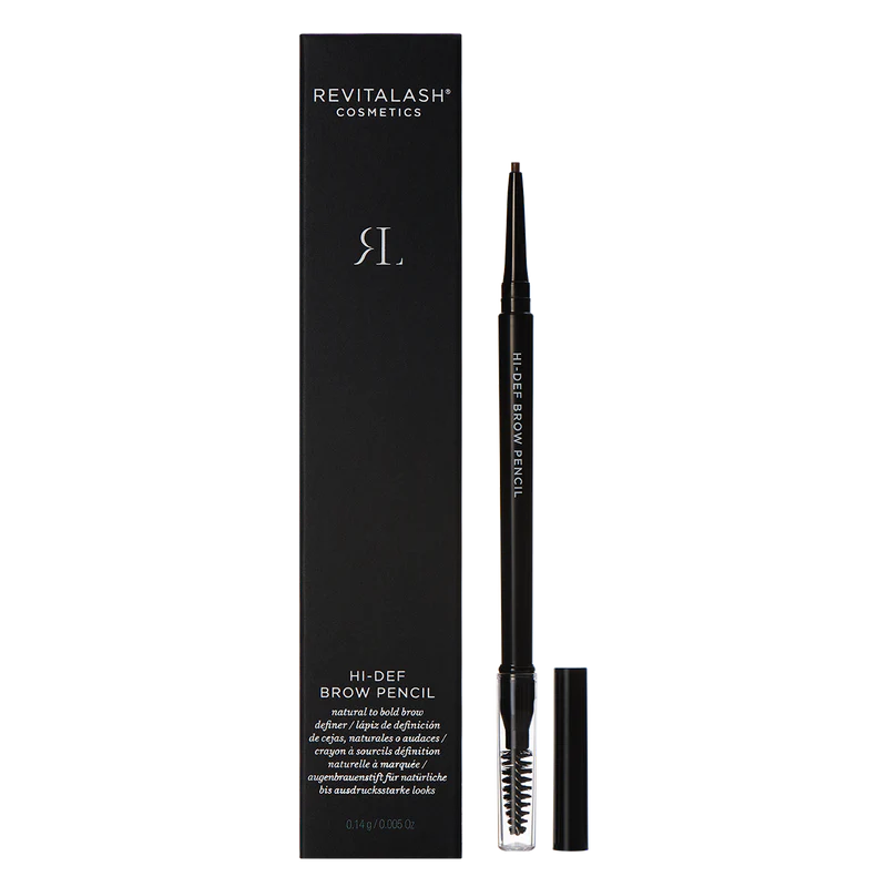 Revitalash Cosmetics Hi-Def Brow Pencil Cool Brown - Lápiz de Cejas Marrón Frío