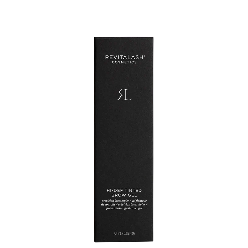 Revitalash Cosmetics Hi-Def Brow Gel Dark Brown - Fijador de Cejas con Color 7,4ml - SM The Beauty