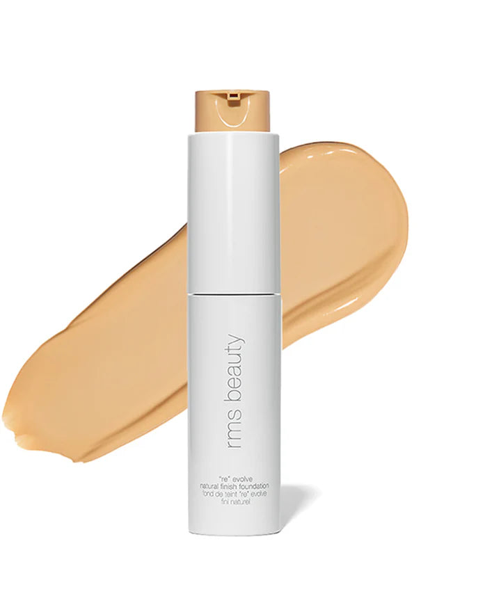 rms beauty ReEvolve Natural Finish Liquid Foundation - Base de Maquillaje 29ml + Tonos