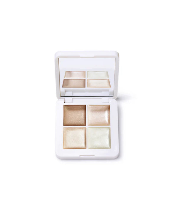 rms beauty Living Luminizer Glow Quad - Paleta Iluminadores y Bronceador 4,8gr