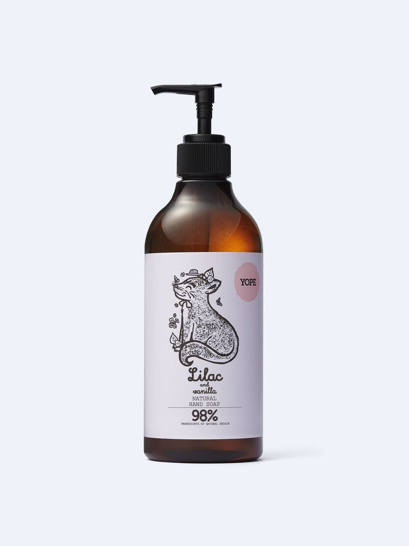 Yope Lilac & Vanilla Natural Hand Soap - Jabón de Manos 500ml